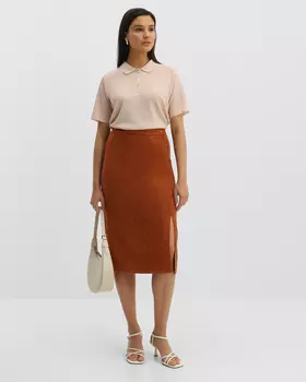 Юбка, р. XL, цвет Карамельный