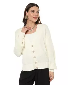 кардиган, р. 44, цвет Экрю