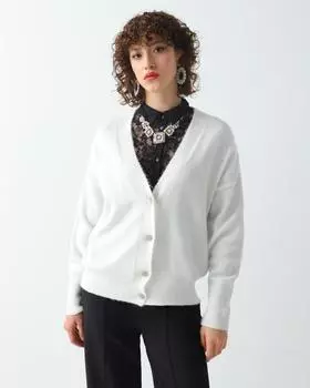 кардиган, р. 46, цвет Белый