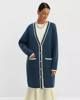 Кардиган, р. 46, цвет Синий