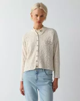Кардиган, р. 50, цвет Экрю