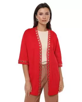 Кардиган, р. 52, цвет Красный