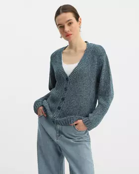 Кардиган оверсайз на пуговицах