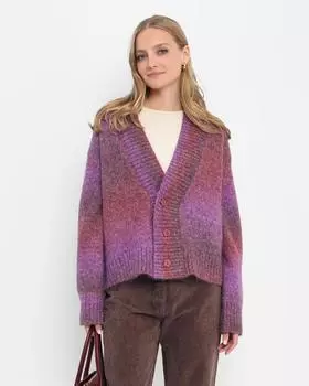 Кардиган, р. 58, цвет Лиловый