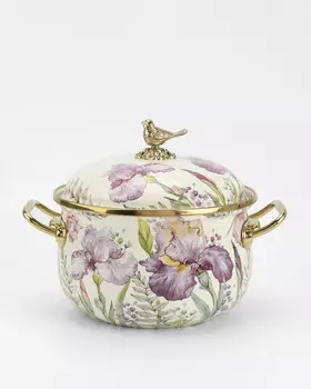 Кастрюля эмалированная Irises, 2,8 л