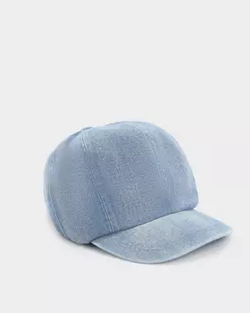 Кепка из хлопкового денима