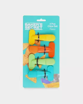 Клипсы для пакетов, 4 шт.