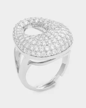 Кольцо с фианитами