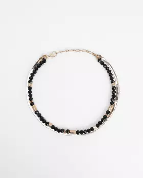 Колье, р. единыйразмер, цвет Черный