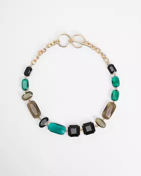 Колье, р. единыйразмер, цвет Мульти