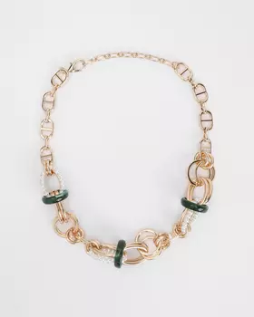 Колье, р. единыйразмер, цвет Золотой