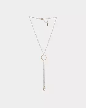 Колье с искусственным жемчугом