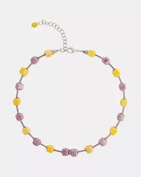 Колье с керамикой