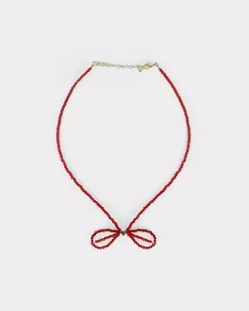 Колье в виде банта
