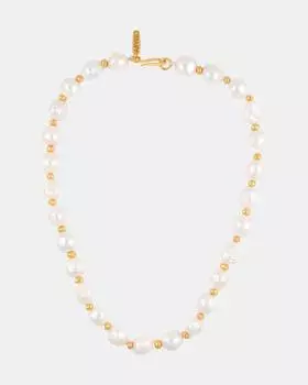 Колье золотистое