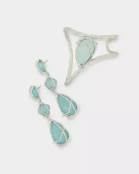 Комплект: браслет и серьги