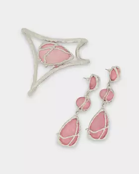 Комплект: браслет и серьги