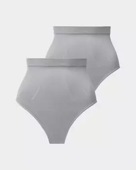 Комплект из двух моделирующих поясов-шорт с поддерживающим эффектом