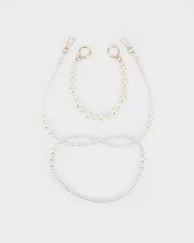 Комплект из двух обвесов с имитацией жемчуга