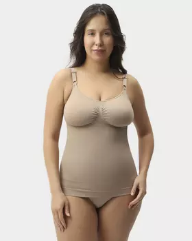 Комплект из корректирующих корсетного топа и пояса-трусов