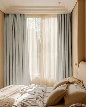 Комплект штор «Бархатный блэкаут»