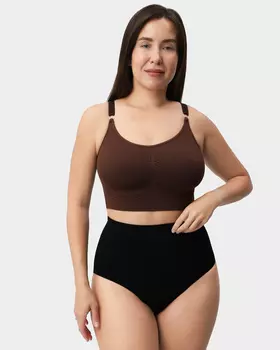 Корректирующее бюстье с вафельной фактурой