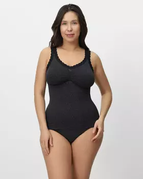 Корректирующий комплект: корсет-топ и пояс-трусы с лёгкой степенью компрессии