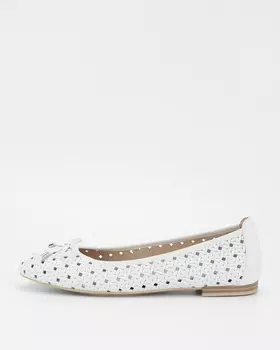 Кожаные балетки со стелькой MEMOTION