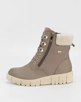 Кожаные ботинки с мембраной TEX и стелькой Airmotion