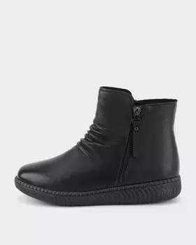 Кожаные ботинки увеличенной полноты