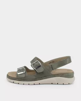 Кожаные сандалии с застежкой на липучку и ремешки с пряжкой и технологией Air Function