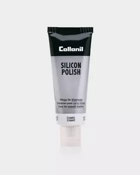 Крем для обуви черный Silicon Polish, 75 мл