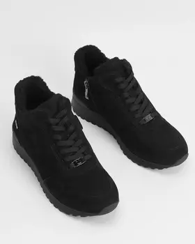 Кроссовки из комбинации материалов с мембраной TEX и съемной стелькой Airmotion