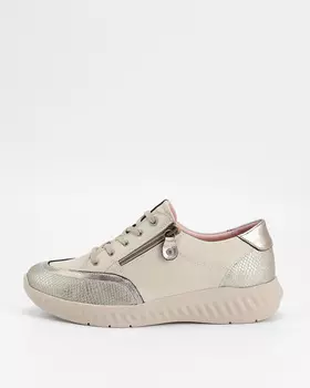 Кроссовки из натуральной кожи с технологией Air Function