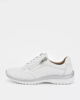 Кроссовки из оленьей кожи увеличенной полноты со стелькой CLIMOTION