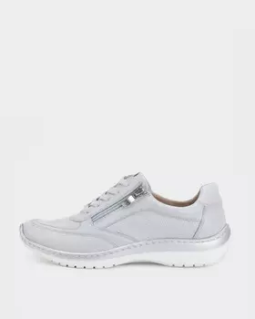 Кроссовки из оленьей кожи увеличенной полноты со стелькой CLIMOTION