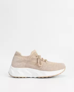 Кроссовки, р. 37, цвет Бежевый