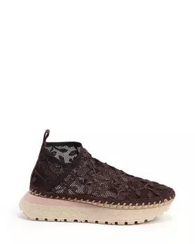 Кроссовки, р. 37, цвет Коричневый