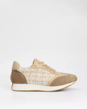 Кроссовки, р. 40, цвет Бежевый