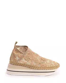 Кроссовки, р. 40, цвет Бежевый