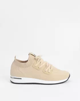 Кроссовки, р. 41, цвет Бежевый