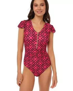 Купальник, р. 50, цвет Фуксия