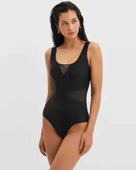 Купальник, р. XXL, цвет Черный