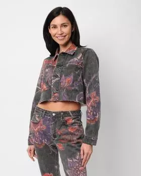 Куртка джинсовая, р. 48, цвет Серый