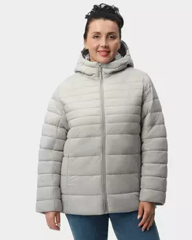 Куртка прямого кроя с водоотталкивающим эффектом