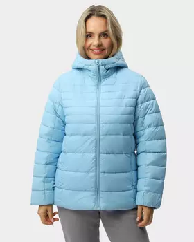 Куртка прямого кроя с водоотталкивающим эффектом