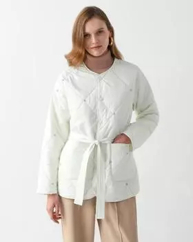 Куртка, р. 58, цвет Молочный