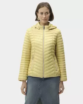 Куртка со съемным регулируемым капюшоном