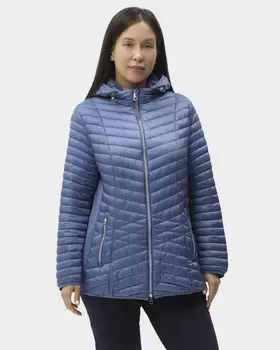 Куртка со съемным регулируемым капюшоном