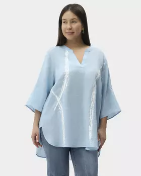 Льняная блузка